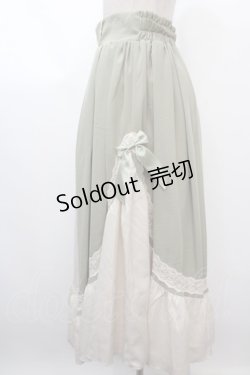 画像3: axes femme kawaii / マリアンヌスカート M グリーン Y-25-01-30-145-AX-SK-SZ-OS