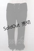 Ozz oneste / チャイナボタンレギンス  黒 Y-25-01-30-152-OO-PA-SZ-ZY