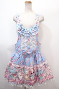 Angelic Pretty / MELODY TOYSサロペット(2020)  サックス Y-25-01-30-163-AP-OP-SZ-ZY