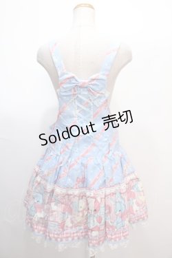 画像2: Angelic Pretty / MELODY TOYSサロペット(2020)  サックス Y-25-01-30-163-AP-OP-SZ-ZY