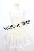 Angelic Pretty / MilkyPlanetジャンパースカートSet  イエロー Y-25-01-30-166-AP-OP-SZ-ZY