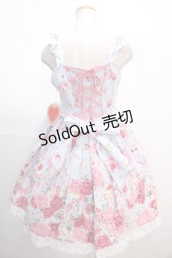 画像2: BABY,THE STARS SHINE BRIGHT / スローモーションブーケ〜あの日の私の想い〜柄ジャンパースカートII  サックス Y-25-01-30-167-BA-OP-SZ-ZY