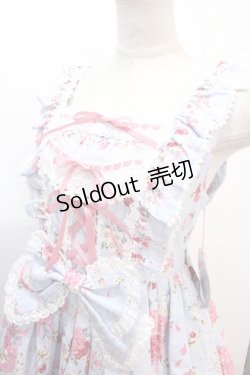 画像3: BABY,THE STARS SHINE BRIGHT / スローモーションブーケ〜あの日の私の想い〜柄ジャンパースカートII  サックス Y-25-01-30-167-BA-OP-SZ-ZY