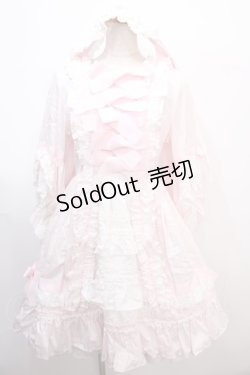 画像1: BABY,THE STARS SHINE BRIGHT / ローブ・ア・ラ・フランセーズワンピース&ヘッドドレスセット  ピンク Y-25-01-30-169-BA-OP-SZ-ZS