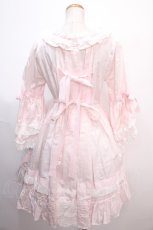 画像2: BABY,THE STARS SHINE BRIGHT / ローブ・ア・ラ・フランセーズワンピース&ヘッドドレスセット  ピンク Y-25-01-30-169-BA-OP-SZ-ZS (2)