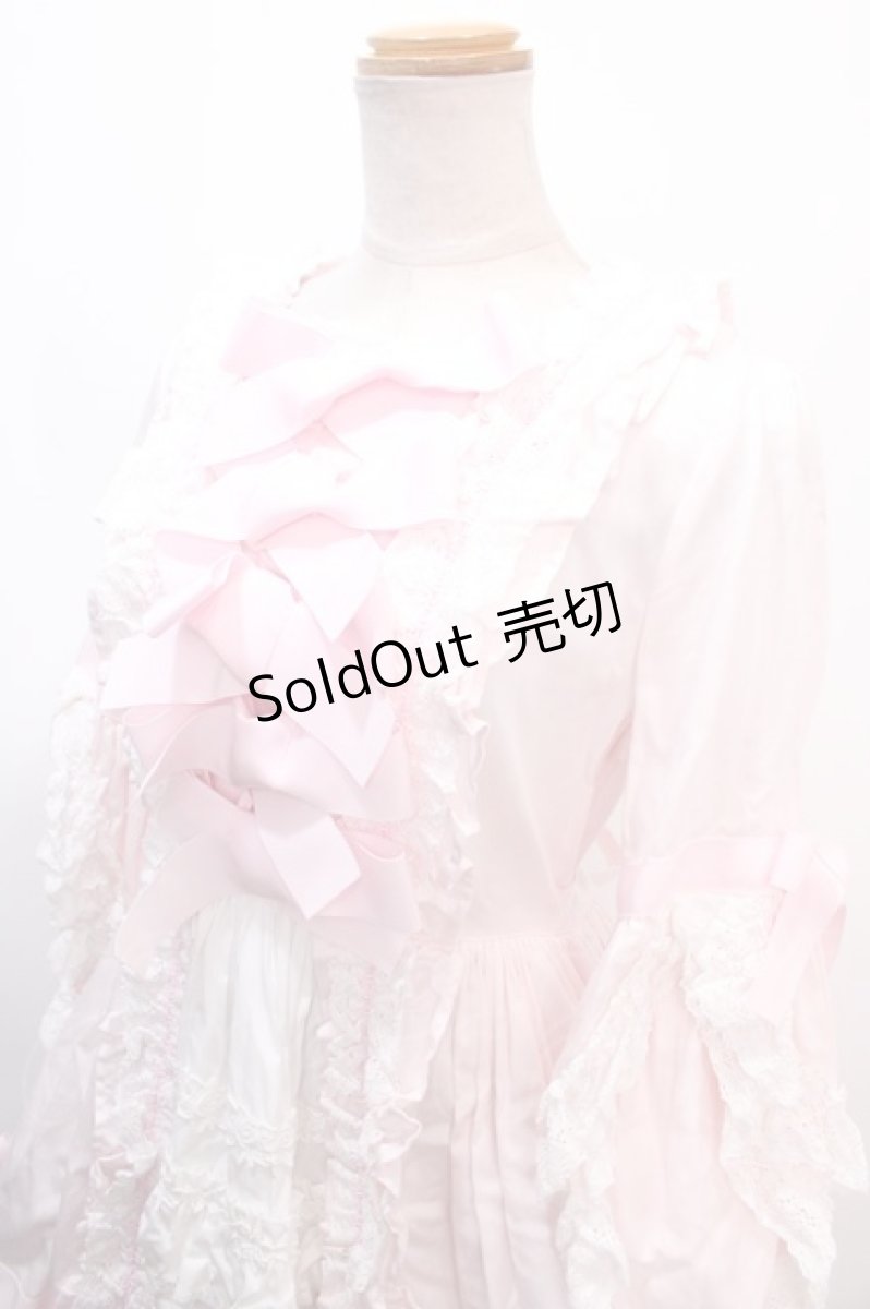 画像3: BABY,THE STARS SHINE BRIGHT / ローブ・ア・ラ・フランセーズワンピース&ヘッドドレスセット  ピンク Y-25-01-30-169-BA-OP-SZ-ZS (3)