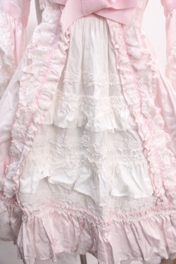 画像4: BABY,THE STARS SHINE BRIGHT / ローブ・ア・ラ・フランセーズワンピース&ヘッドドレスセット  ピンク Y-25-01-30-169-BA-OP-SZ-ZS