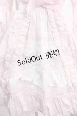 画像4: BABY,THE STARS SHINE BRIGHT / ローブ・ア・ラ・フランセーズワンピース&ヘッドドレスセット  ピンク Y-25-01-30-169-BA-OP-SZ-ZS