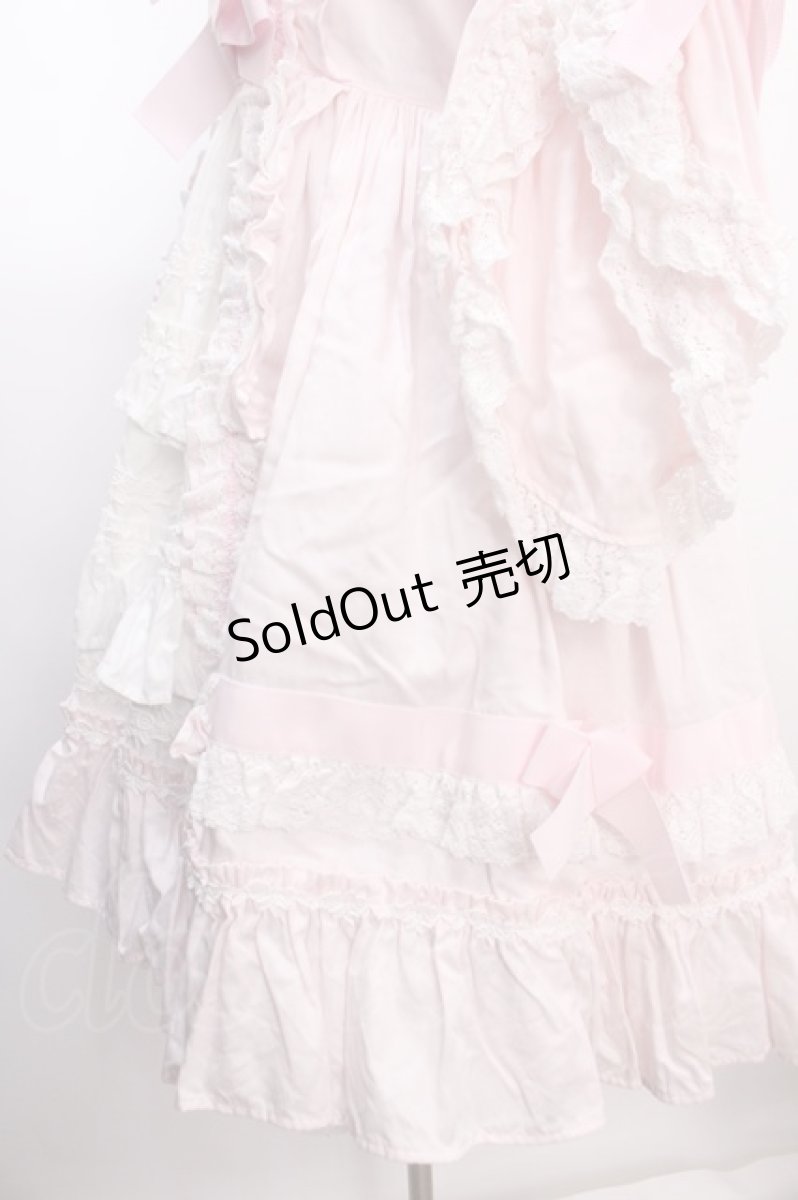 画像5: BABY,THE STARS SHINE BRIGHT / ローブ・ア・ラ・フランセーズワンピース&ヘッドドレスセット  ピンク Y-25-01-30-169-BA-OP-SZ-ZS (5)