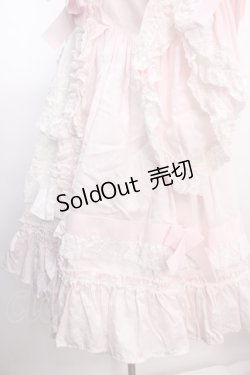 画像5: BABY,THE STARS SHINE BRIGHT / ローブ・ア・ラ・フランセーズワンピース&ヘッドドレスセット  ピンク Y-25-01-30-169-BA-OP-SZ-ZS