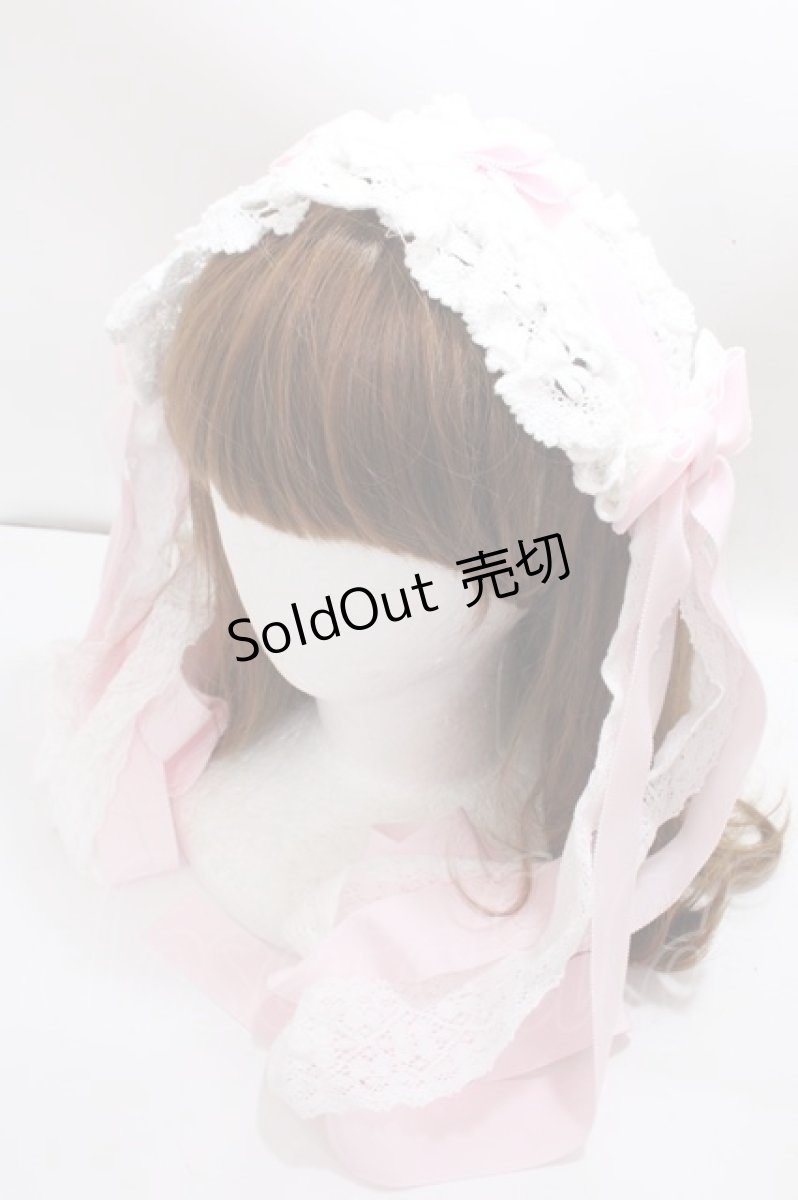 画像7: BABY,THE STARS SHINE BRIGHT / ローブ・ア・ラ・フランセーズワンピース&ヘッドドレスセット  ピンク Y-25-01-30-169-BA-OP-SZ-ZS (7)