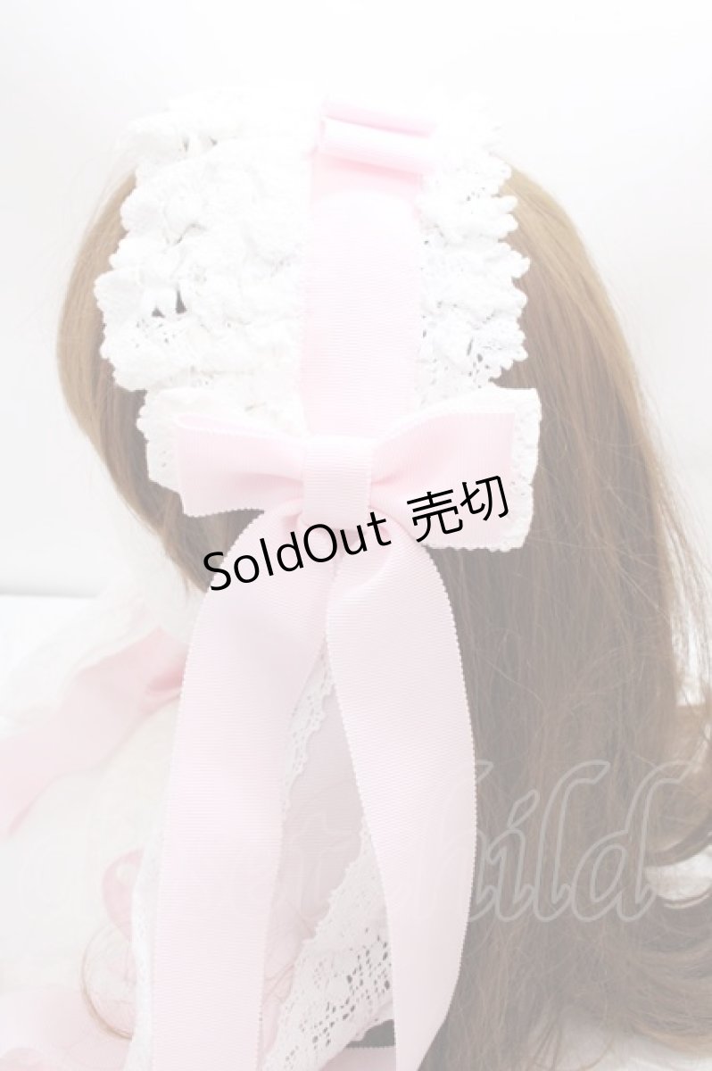 画像8: BABY,THE STARS SHINE BRIGHT / ローブ・ア・ラ・フランセーズワンピース&ヘッドドレスセット  ピンク Y-25-01-30-169-BA-OP-SZ-ZS (8)