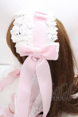 画像8: BABY,THE STARS SHINE BRIGHT / ローブ・ア・ラ・フランセーズワンピース&ヘッドドレスセット  ピンク Y-25-01-30-169-BA-OP-SZ-ZS