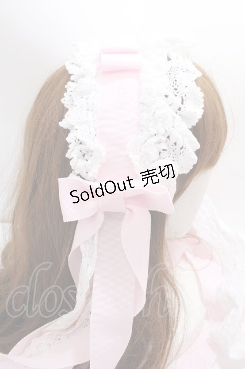 画像9: BABY,THE STARS SHINE BRIGHT / ローブ・ア・ラ・フランセーズワンピース&ヘッドドレスセット  ピンク Y-25-01-30-169-BA-OP-SZ-ZS (9)