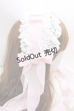 画像9: BABY,THE STARS SHINE BRIGHT / ローブ・ア・ラ・フランセーズワンピース&ヘッドドレスセット  ピンク Y-25-01-30-169-BA-OP-SZ-ZS