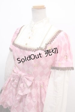 画像3: Angelic Pretty / Chess Chocolateワンピース  ピンク Y-25-01-30-171-AP-OP-SZ-ZY