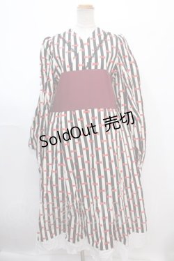 画像1: marcHenTica / 袴風ワンピース  ブラック Y-25-01-30-172-LO-OP-SZ-ZY