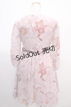 画像2: MILK / フレンチドールワンピース  ピンク Y-25-01-30-192-ML-OP-SZ-ZY