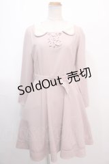 an another angelus / カットワークワンピース  ピンク Y-25-01-30-196-CA-OP-AS-ZT062