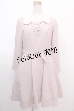 画像1: an another angelus / カットワークワンピース  ピンク Y-25-01-30-196-CA-OP-AS-ZT062