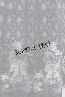 画像3: Ozz oneste / マスカレード柄ワンピース  紺紫系 Y-25-01-30-200-OO-OP-SZ-ZS