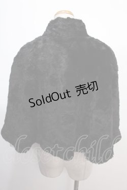 画像2: BABY,THE STARS SHINE BRIGHT / ファーケープ  黒 Y-25-01-30-205-BA-CO-SZ-ZT-C017