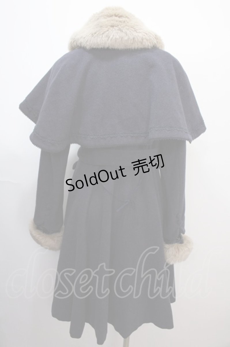 画像2: Mary Magdalene / ガブリエラコート  ネイビー Y-25-01-30-206-CL-CO-SZ-ZT-C022 (2)