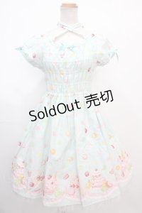 Angelic Pretty / 夢みるマカロンワンピース  ミント Y-25-02-03-068-AP-OP-SZ-ZY