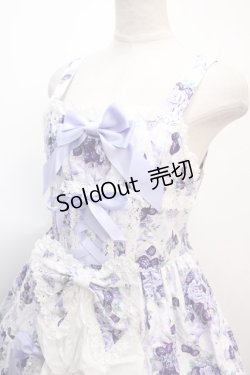 画像3: BABY,THE STARS SHINE BRIGHT / シュガーブーケ〜永遠の乙女の憧れ〜柄ジャンパースカートIII  ラベンダー Y-25-02-03-072-BA-OP-SZ-ZY