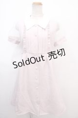 EATME / シースルースリーブ開襟ワンピース F ピンク Y-25-02-03-079-LO-OP-SZ-ZY