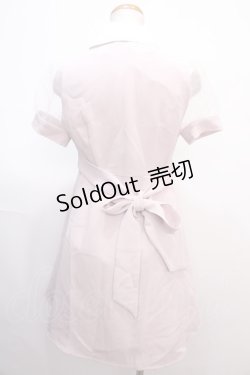 画像2: EATME / シースルースリーブ開襟ワンピース F ピンク Y-25-02-03-079-LO-OP-SZ-ZY