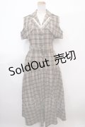 axes femme POETIQUE / 2wayケープデザインワンピース M 茶 Y-25-02-03-096-AX-OP-SZ-ZI