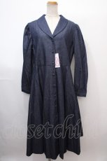画像1: 【SALE】Perla nell' ostrica / デニムジャケットワンピース   Y-25-02-03-106-EL-OP-SZ-ZT053 (1)