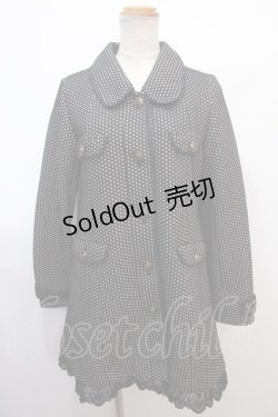 画像1: axes femme / コート  黒 Y-25-02-03-110-AX-CO-SZ-ZT-C040