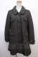 画像1: axes femme / コート  黒 Y-25-02-03-110-AX-CO-SZ-ZT-C040 (1)