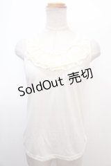 axes femme / バックモチーフレースタンク M 生成り Y-25-02-03-039-AX-TO-SZ-ZI