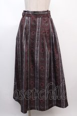 画像1: 【SALE】axes femme / アンティークローズスカート  パープル Y-25-02-05-008-AX-SK-AS-ZT436 (1)