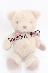 Maison de FLEUR / くたくたくまさんポーチ Rouge  ブラウン Y-25-02-06-047-LO-ZA-SZ-ZY