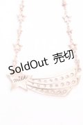 MILK / シューティングスターネックレス  ピンクゴールド Y-25-02-06-007-ML-AC-SZ-ZY