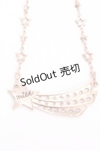 MILK / シューティングスターネックレス  ピンクゴールド Y-25-02-06-007-ML-AC-SZ-ZY
