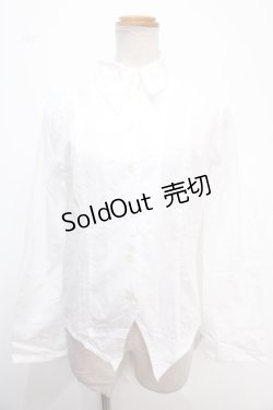 画像1: BPN / 燕尾シャツ M 白 Y-25-02-06-072-GO-BL-SZ-ZY