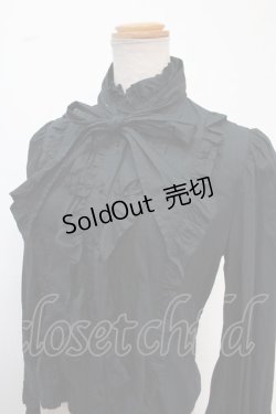 画像3: Angelic Pretty / ダブルリボンハニーシャーリングブラウス  黒 Y-25-02-06-077-AP-BL-SZ-ZY