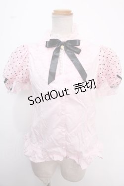 画像1: Angelic Pretty / Dreamy Dolce Ribbonブラウス  ピンク Y-25-02-06-078-AP-BL-SZ-ZY