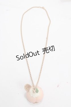 画像3: Q-pot. / ピーチプチケーキネックレス   Y-25-02-06-013-QP-AC-SZ-ZY