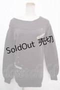 HYSTERIC GLAMOUR / いちご＆ロゴプリントトレーナー F チャコール Y-25-02-06-161-PU-TO-SZ-ZS