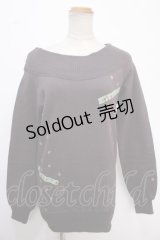 HYSTERIC GLAMOUR / いちご＆ロゴプリントトレーナー F チャコール Y-25-02-06-161-PU-TO-SZ-ZS
