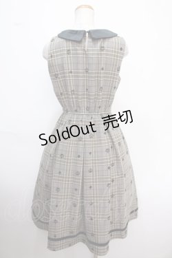 画像2: axes femme POETIQUE / クラウンフロッキージャンスカ M グリーン Y-25-02-06-166-AX-OP-SZ-ZT304