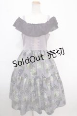 axes femme POETIQUE / ヴァンダンジュ2wayワンピース M パープル Y-25-02-06-167-AX-OP-SZ-ZY