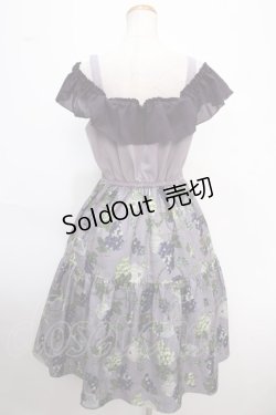 画像2: axes femme POETIQUE / ヴァンダンジュ2wayワンピース M パープル Y-25-02-06-167-AX-OP-SZ-ZY