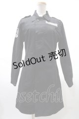 SEXY DYNAMITE LONDON (CHOICE) / ロングシャツ  黒 Y-25-02-09-054-PU-TO-AS-ZT011